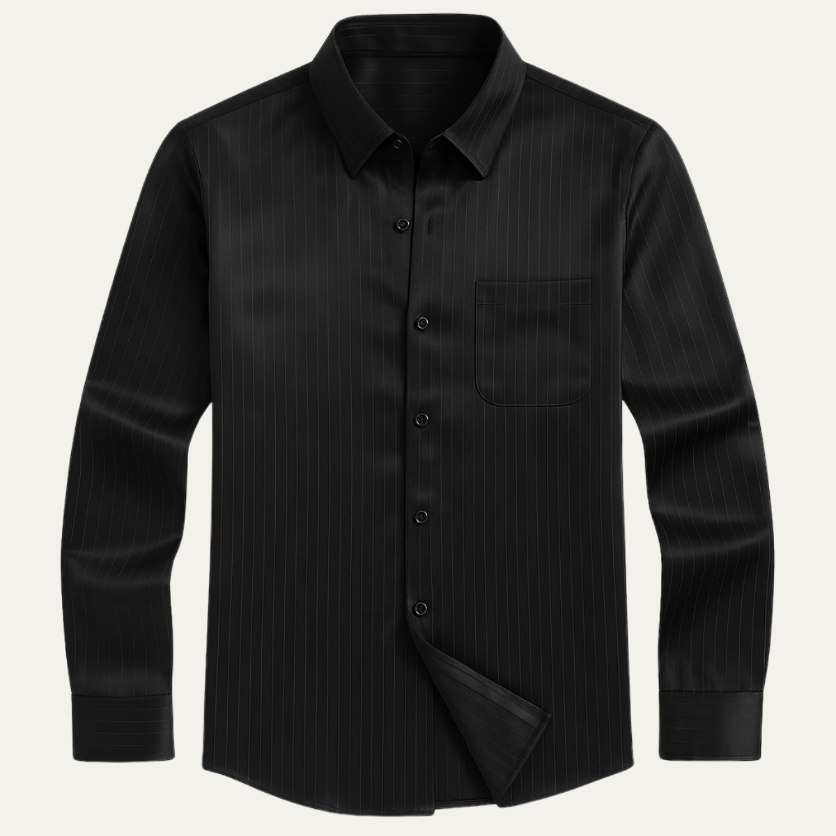 The Volterra Men's Vintage Slim Fit  Button Up Shirt
