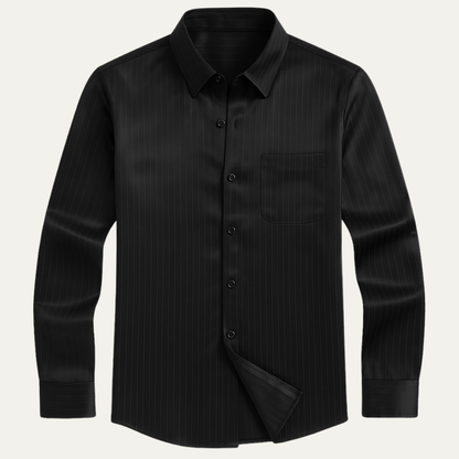The Volterra Men's Vintage Slim Fit  Button Up Shirt