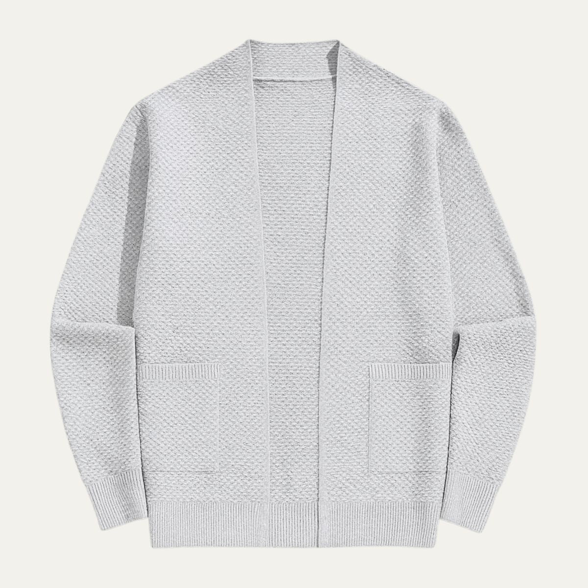 The Oslo Knit Cardigan – Men’s Open Front Casual Jumper