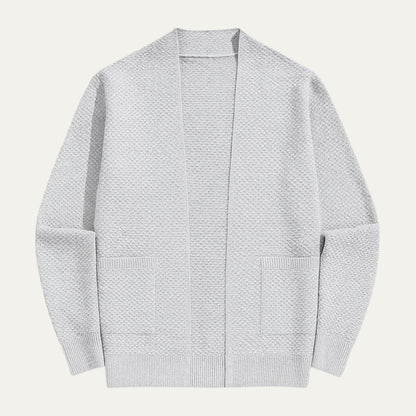 The Oslo Knit Cardigan – Men’s Open Front Casual Jumper