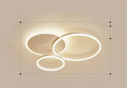 Calming LED Ceiling Lamp with Warm Soft Glow