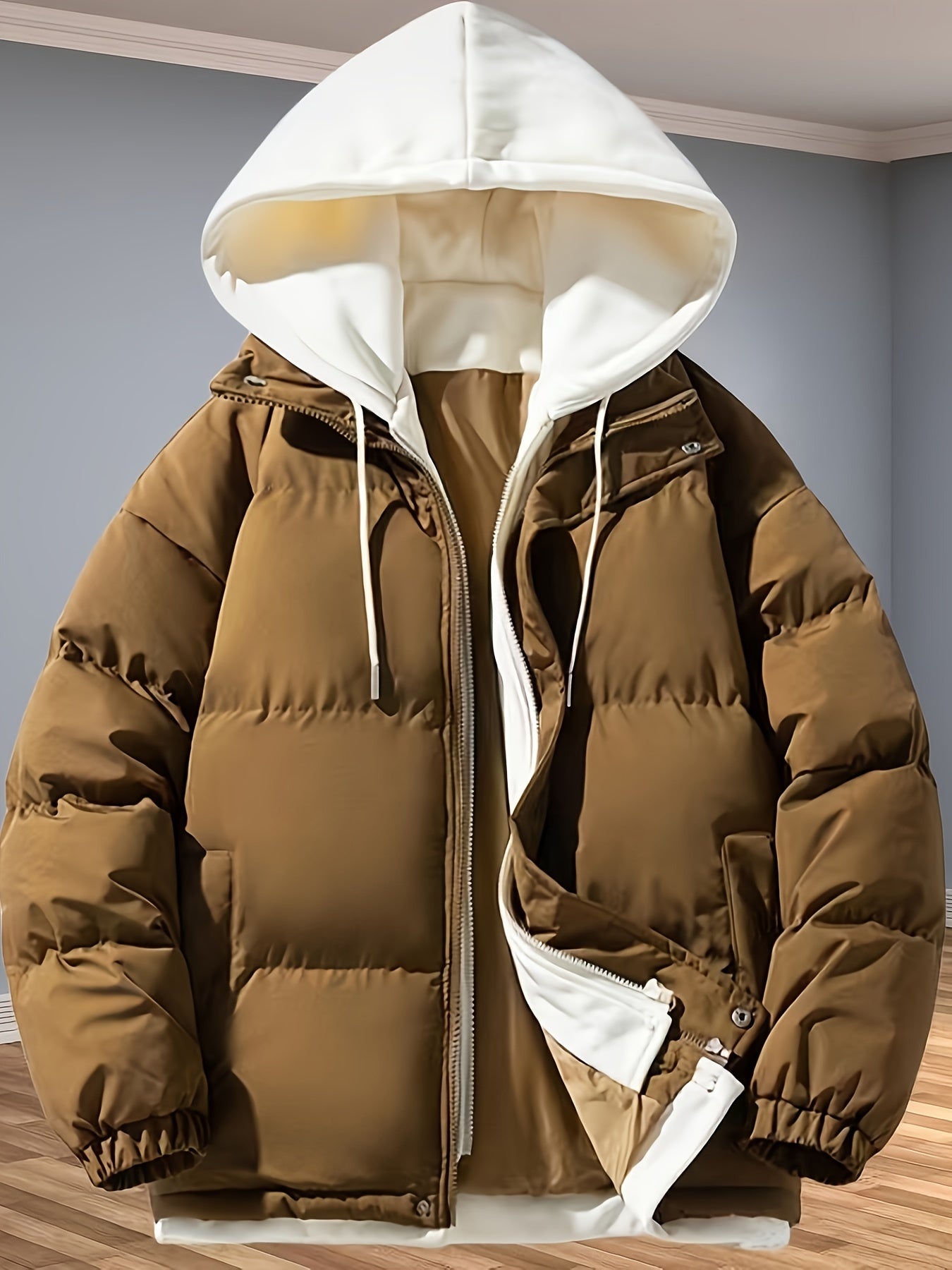 Warm Waterproof Men's Insulated Winter Coat