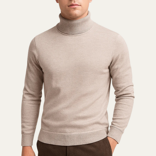 Men’s Fine Gauge Turtleneck Sweater