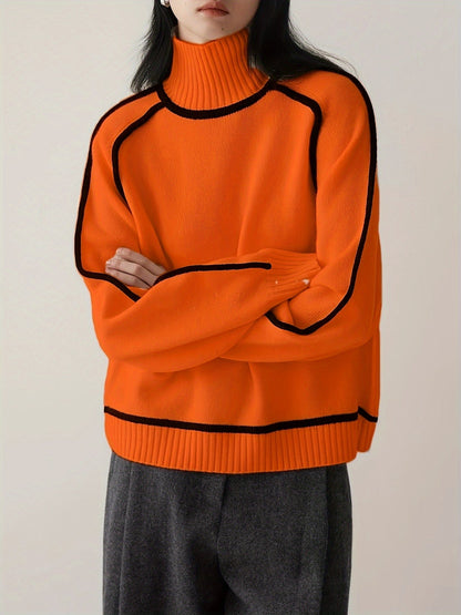 Classic Cozy Long Sleeve Winter Sweater