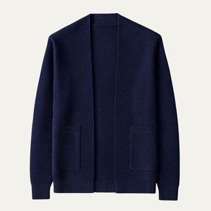 The Oslo Knit Cardigan – Men’s Open Front Casual Jumper