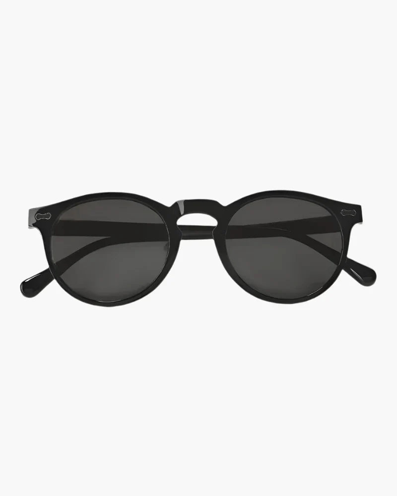 Men's Clear Circle Lens UV Sunglasses – Timeless Protection
