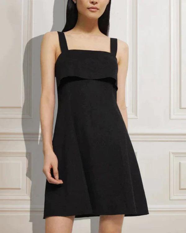 Relaxed Fit Sundress with Flowy Back - BritishElegance
