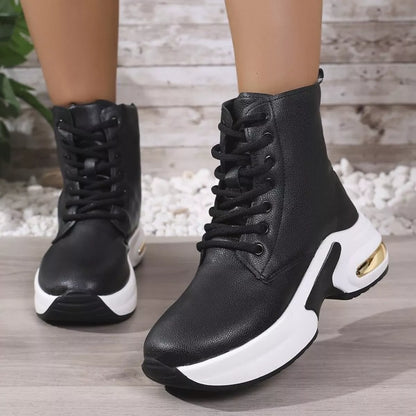 Buckle Up High Heel Ankle Boots