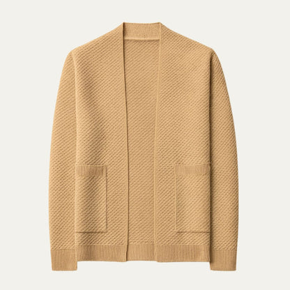 The Oslo Knit Cardigan – Men’s Open Front Casual Jumper