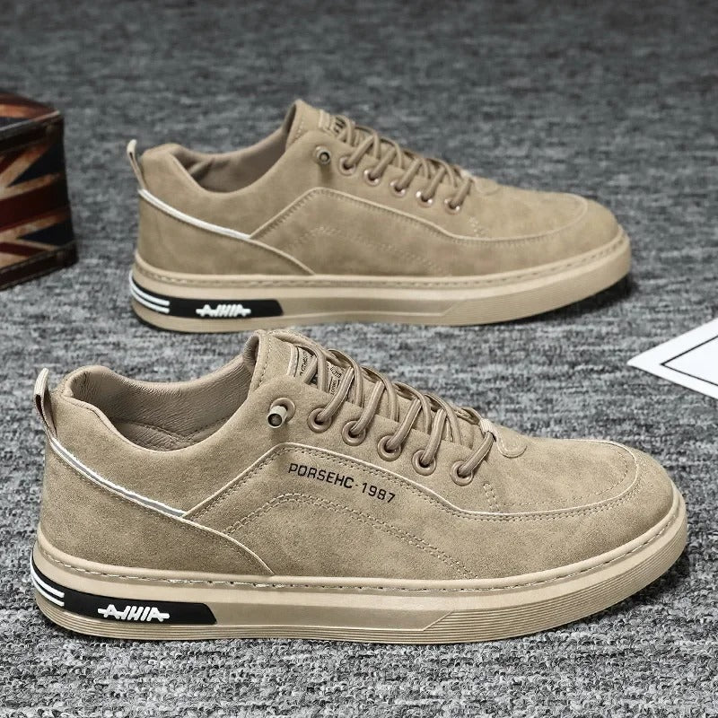 Classic Leather Retro Sneakers