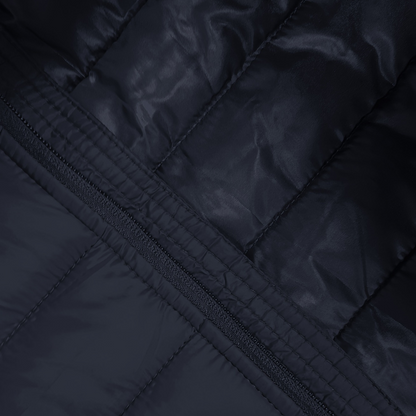 Men's Puffer Jacket with Stand Collar