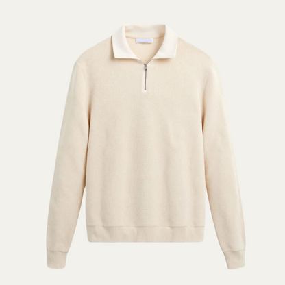 The Berkhamsted Men's Half Zip Lightweight Knit Jumper
