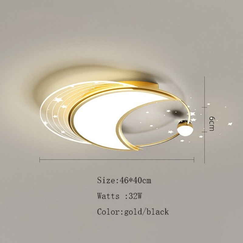 Stylish Starry Night LED Ceiling Lamp