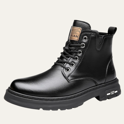 The Cambridge Men’s Leather Lace Up Ankle Work Boots