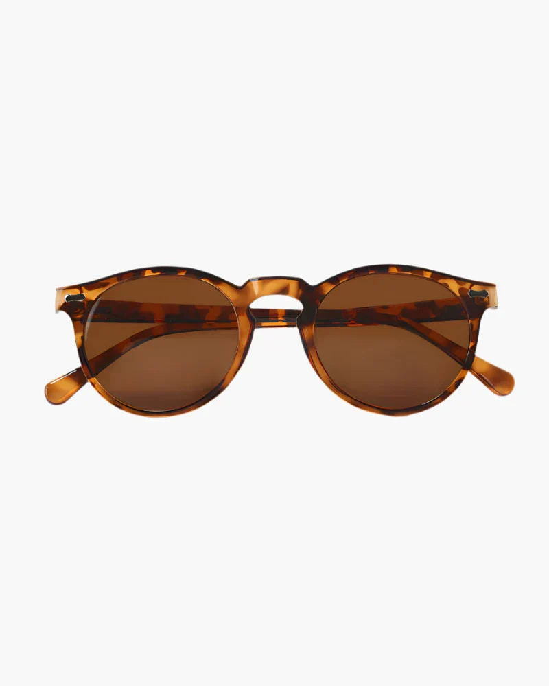 Men's Clear Circle Lens UV Sunglasses – Timeless Protection