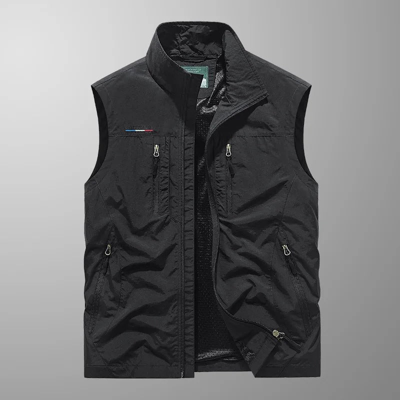 Lightweight Tactical Adventure Vest for Men