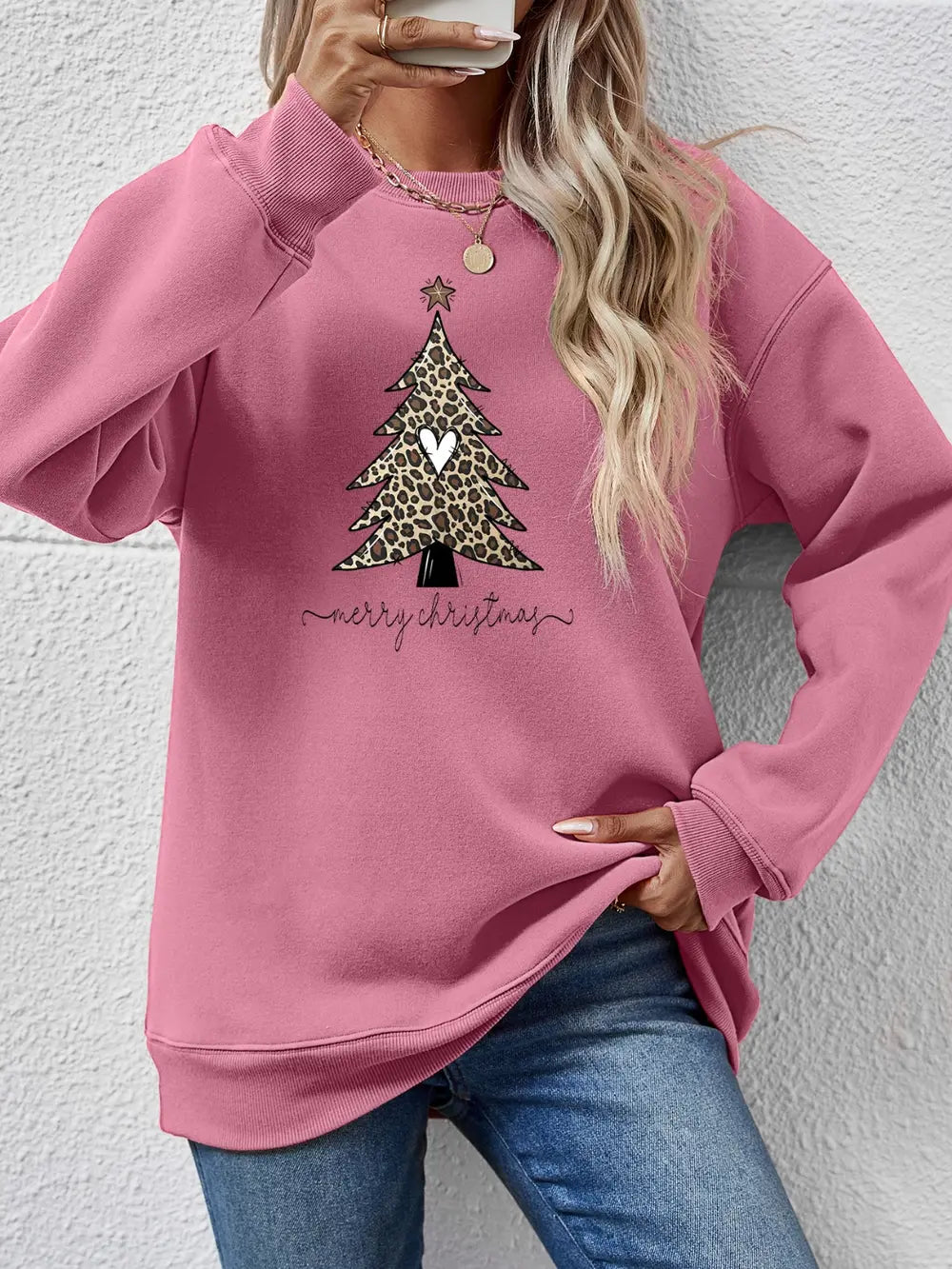Fun Holiday Graphic Long Sleeve Shirt