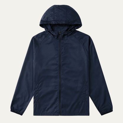 The Glastonbury Men's Lightweight Hooded Windbreaker Jacket