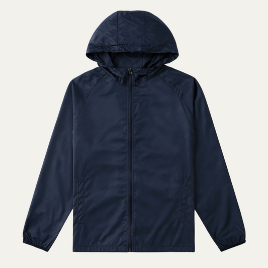 The Glastonbury Men's Lightweight Hooded Windbreaker Jacket