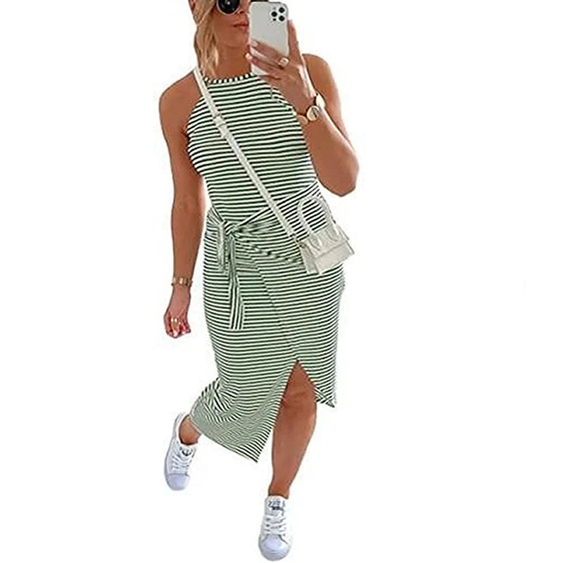 Lightweight Floral Midi Dress for Women