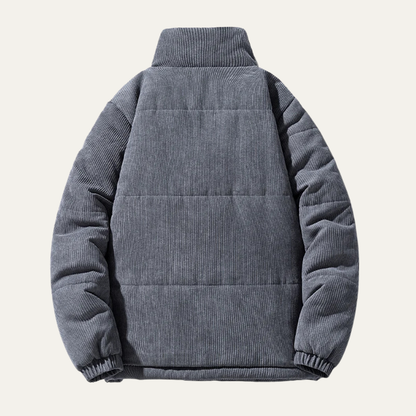 The Bolzano Men's Warm Padded Winte Corduroy Puffer Jacket