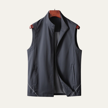 The SoHo Men’s Lightweight Casual Gilet – Breathable Sleeveless Outdoor Vest for Layering