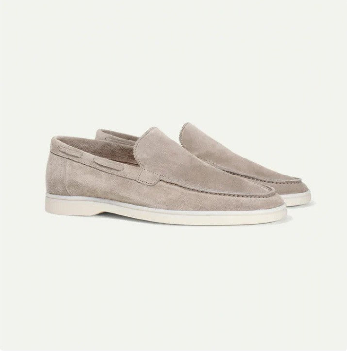 Men’s Modern Suede Platform Loafers