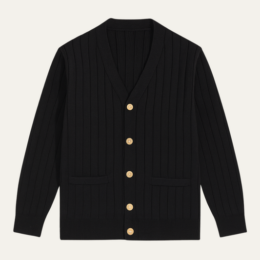 The Newport Men's Business Slim Fit Knit Cardigan