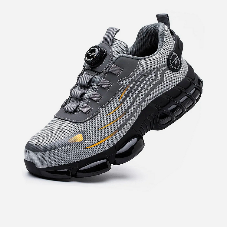 Men’s Futuristic Mesh Sneaker with Rotary Lacing System