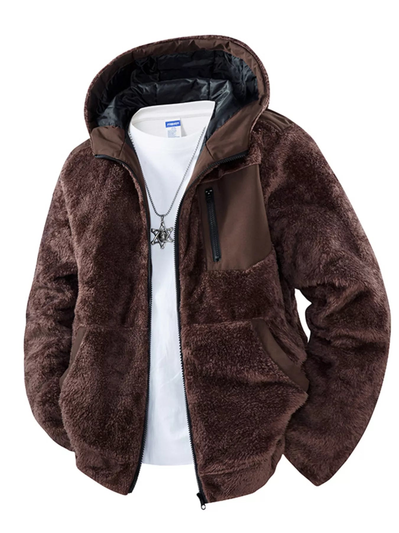 Warm Zipper Hoodie For Men