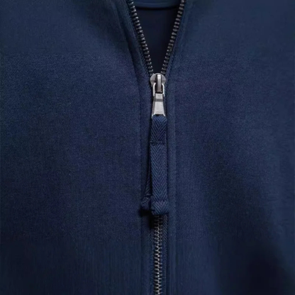 The Linosa Men's Zip Up Slim Fit Cotton Casual Jacket