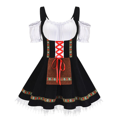 Plus Size Funny Beer Maiden Costume Dress