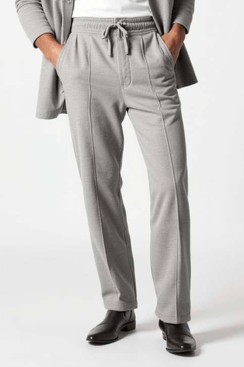 Men’s Slim Fit Drawstring Trousers