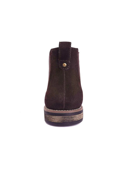 Suede Chelsea Boots Camel