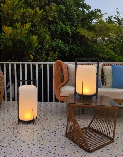 Outdoor Patio Lights Waterproof Stainless Steel Glass