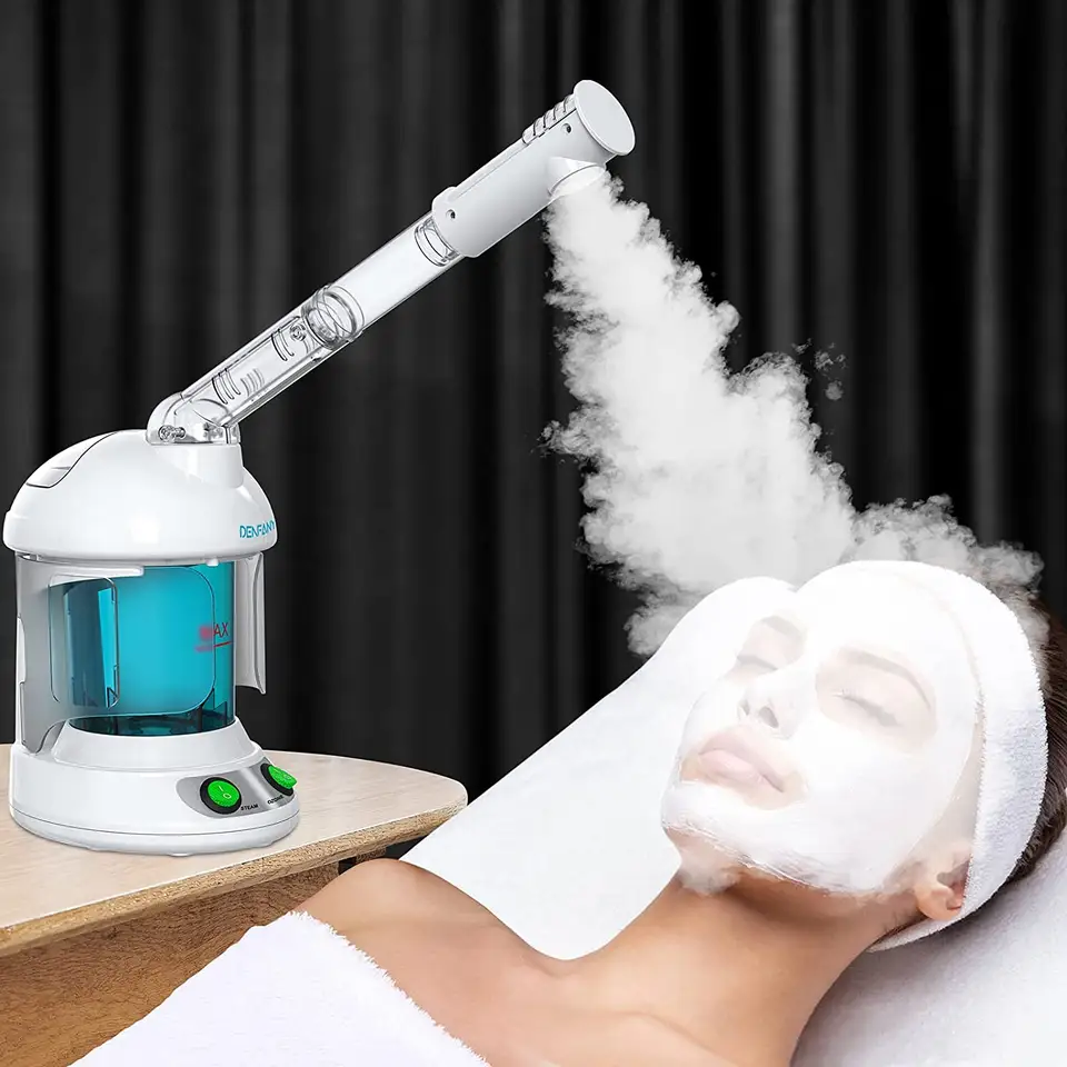 Advanced Nano Ionic Face Steamer with Adjustable Arm - BritishElegance