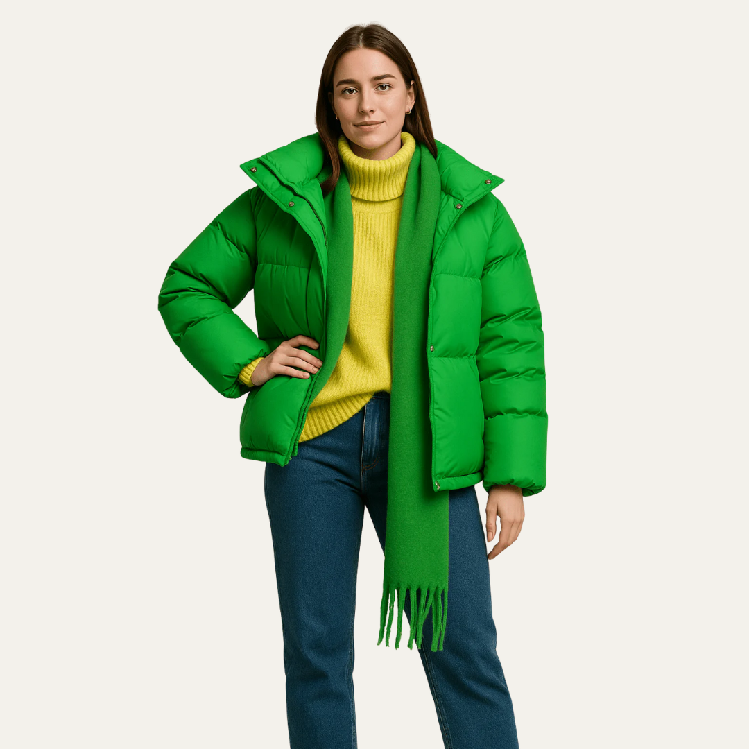 Women’s Short Quilted Puffer Jacket
