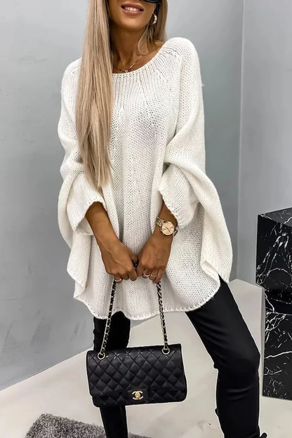 Warm Women's Big Crew Neck Sweater