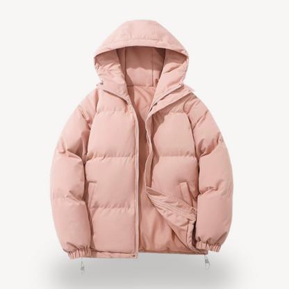 Men's Insulated Puffer Jacket with Hood