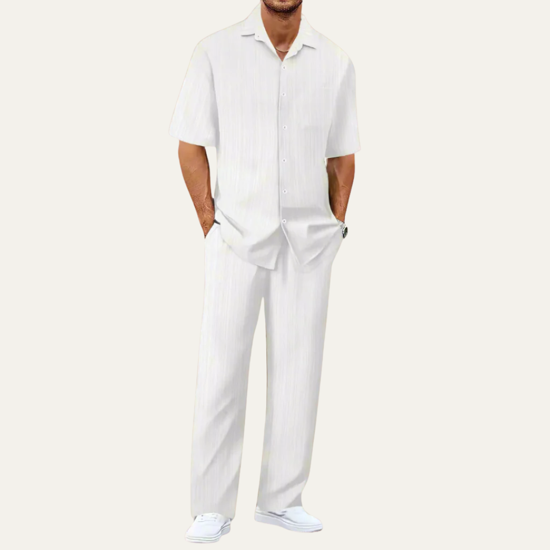 Men’s Relaxed Summer Outfit Matching Set