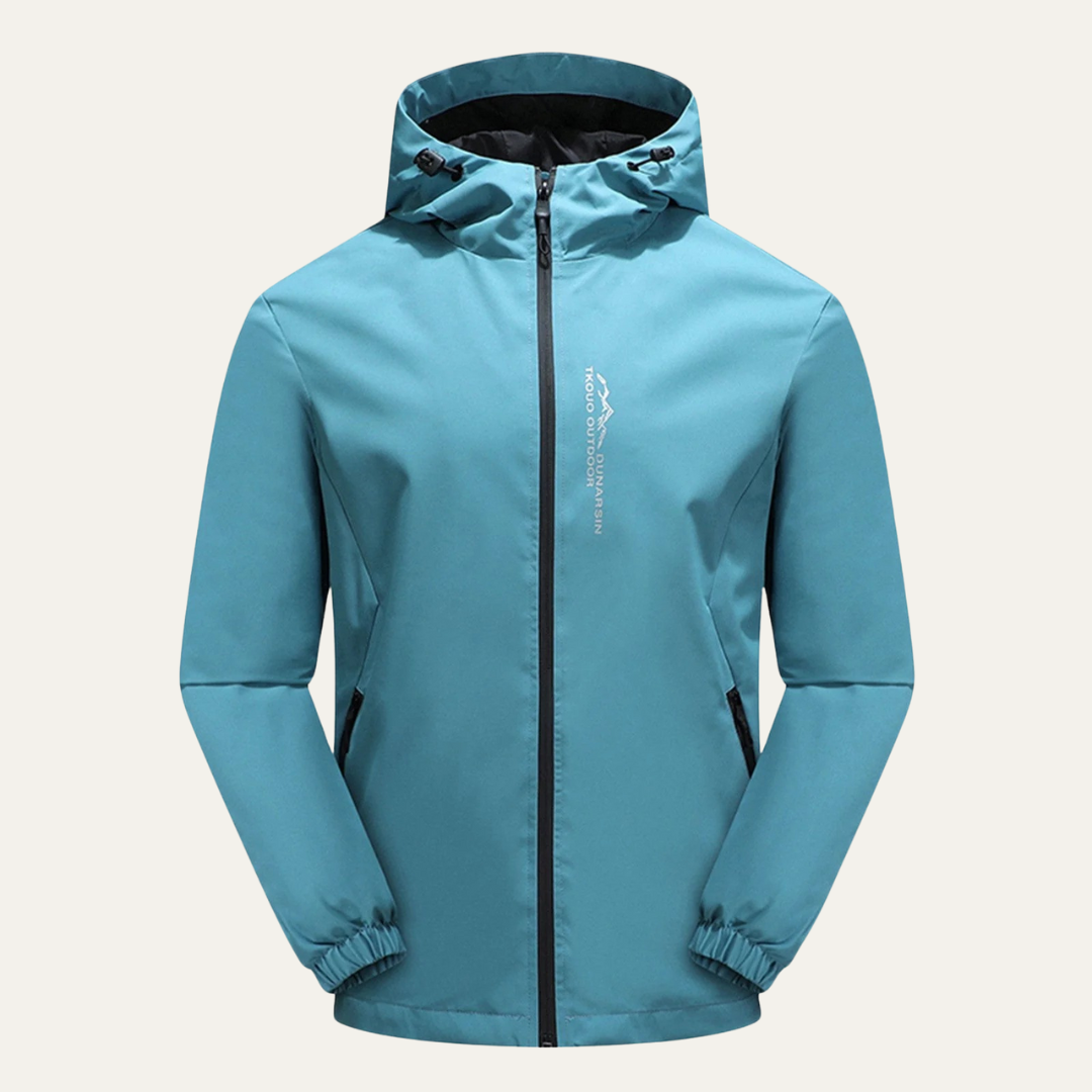 Men’s Lightweight Hooded Athletic Windbreaker