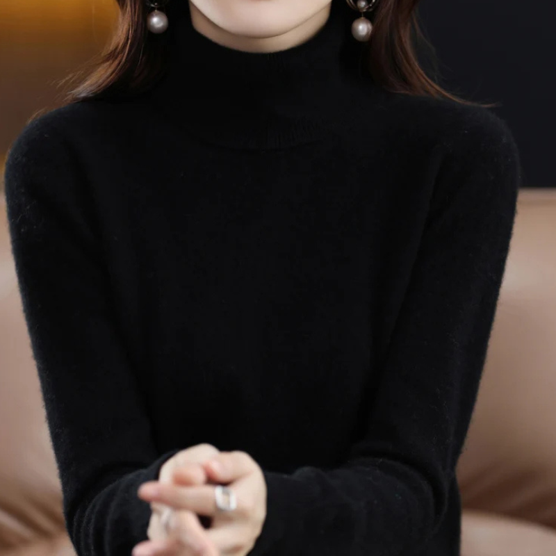 Soft Women's Warm Winter Turtleneck Sweater