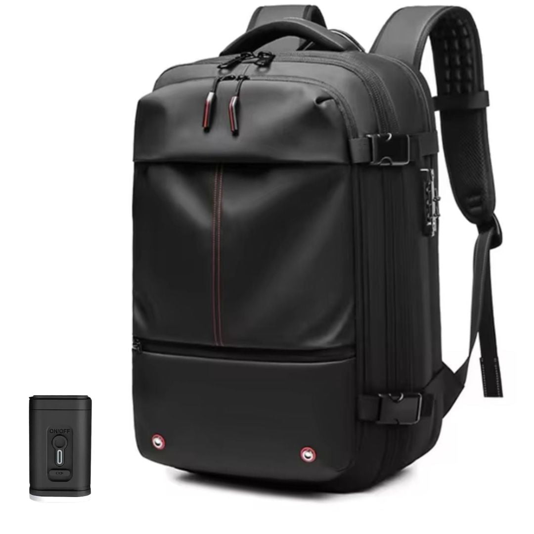 Compact Travel Compression Backpack With Air Valve