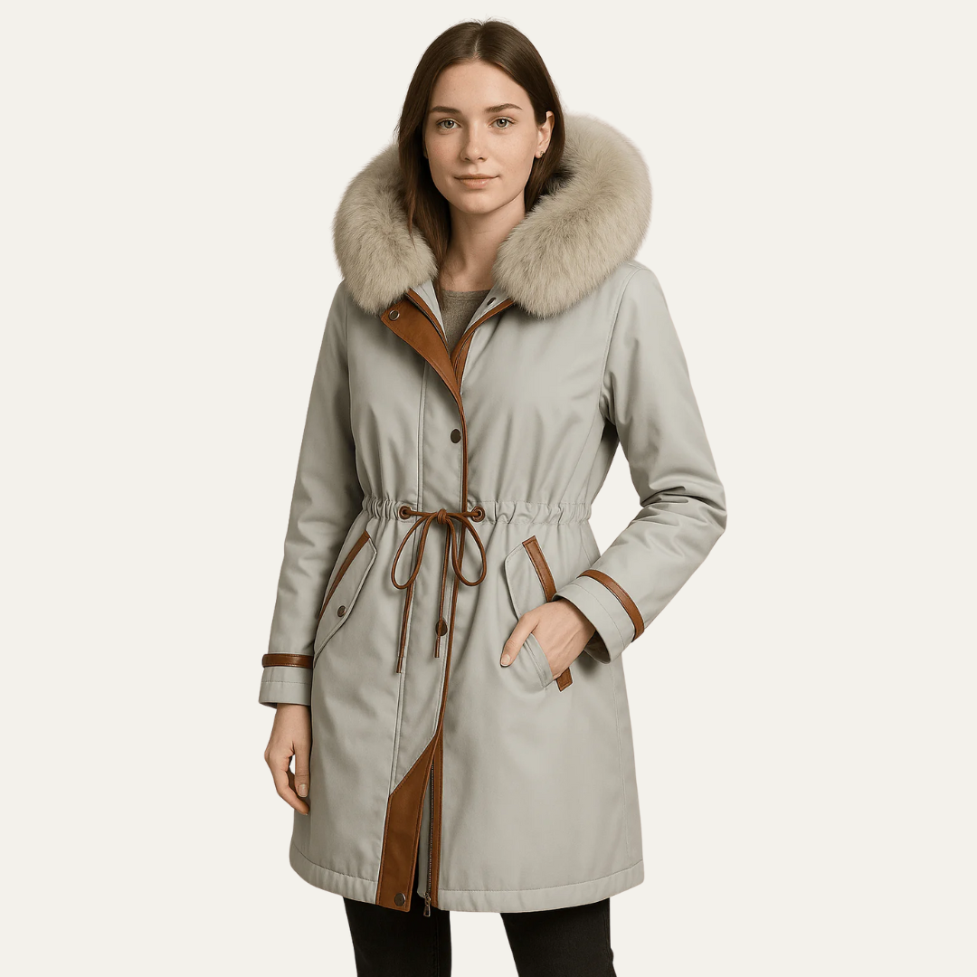 Women’s Luxe Fur Trim Parka