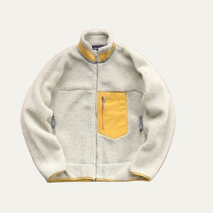 Men’s Teddy Full Zip Sherpa Fleece Jacket