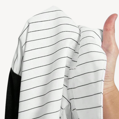Striped Puff Sleeve Top for Women