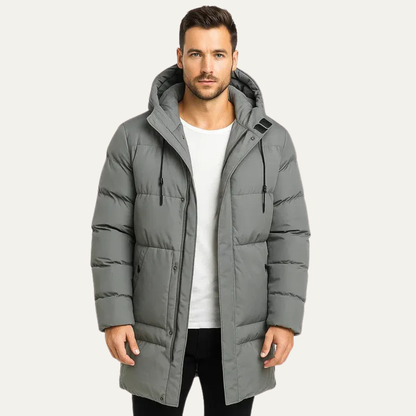 Men’s Longline Insulated Puffer Coat