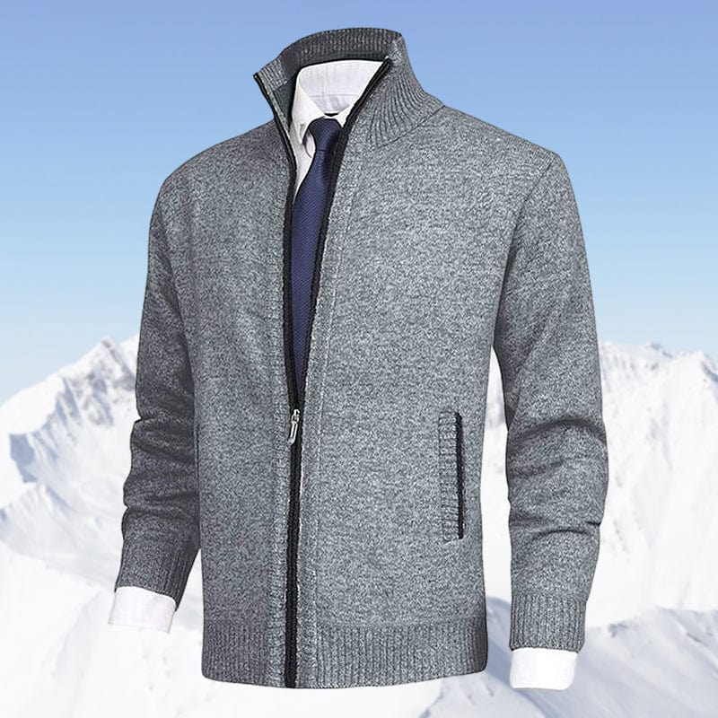 Warm Classic Fit Cardigan Sweater