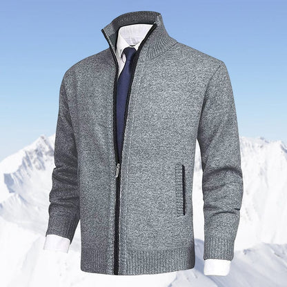 Warm Classic Fit Cardigan Sweater
