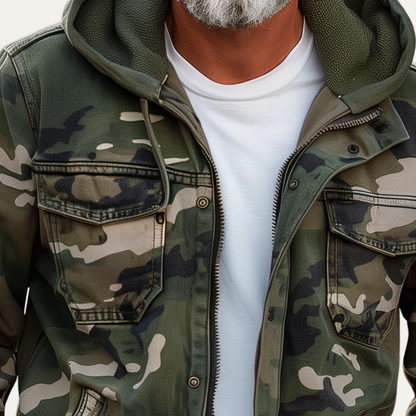 Men’s Camouflage Hybrid Jacket